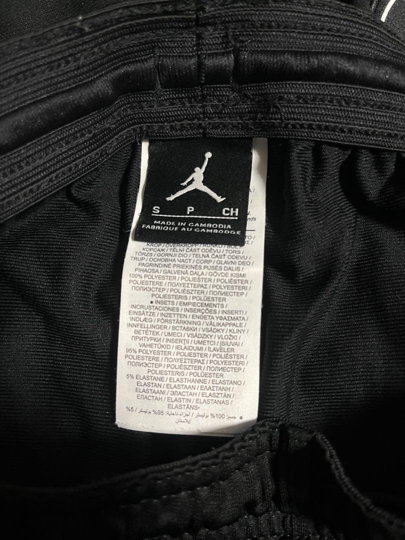 【美品】NIKEJordan PSG ジャージセット ブラック/ブルー　Sサイズ