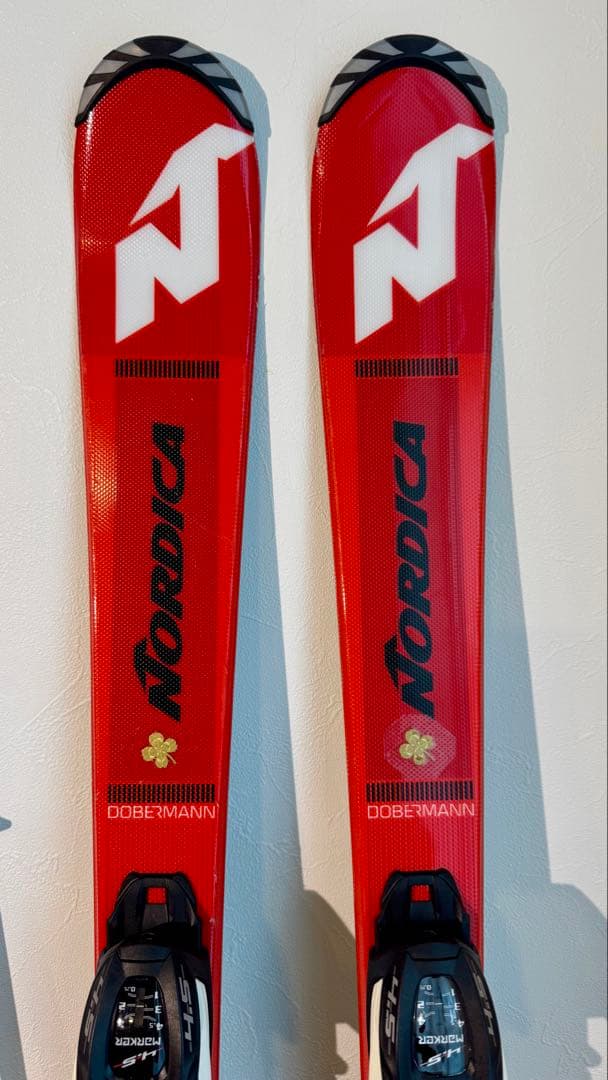 Nordica ジュニアスキー ＋ シナノ 伸縮ストック【セット販売】