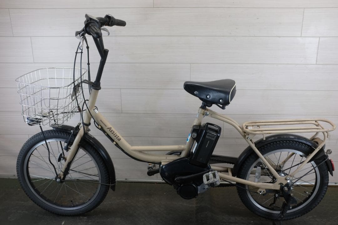 電動自転車 ブリヂストン製　アシスタ　 18インチ 3段変速 8.7Ah