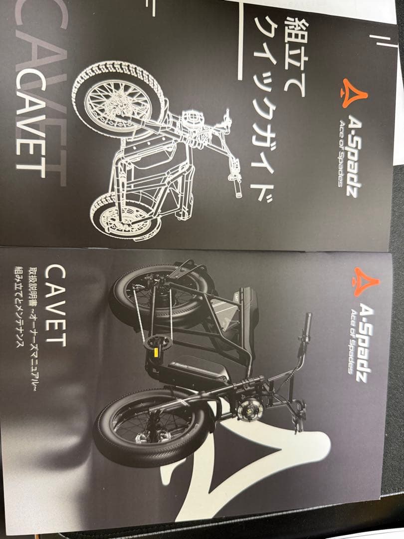【A-spadz】CAVET II 電動アシスト自転車 20インチ　e-bike