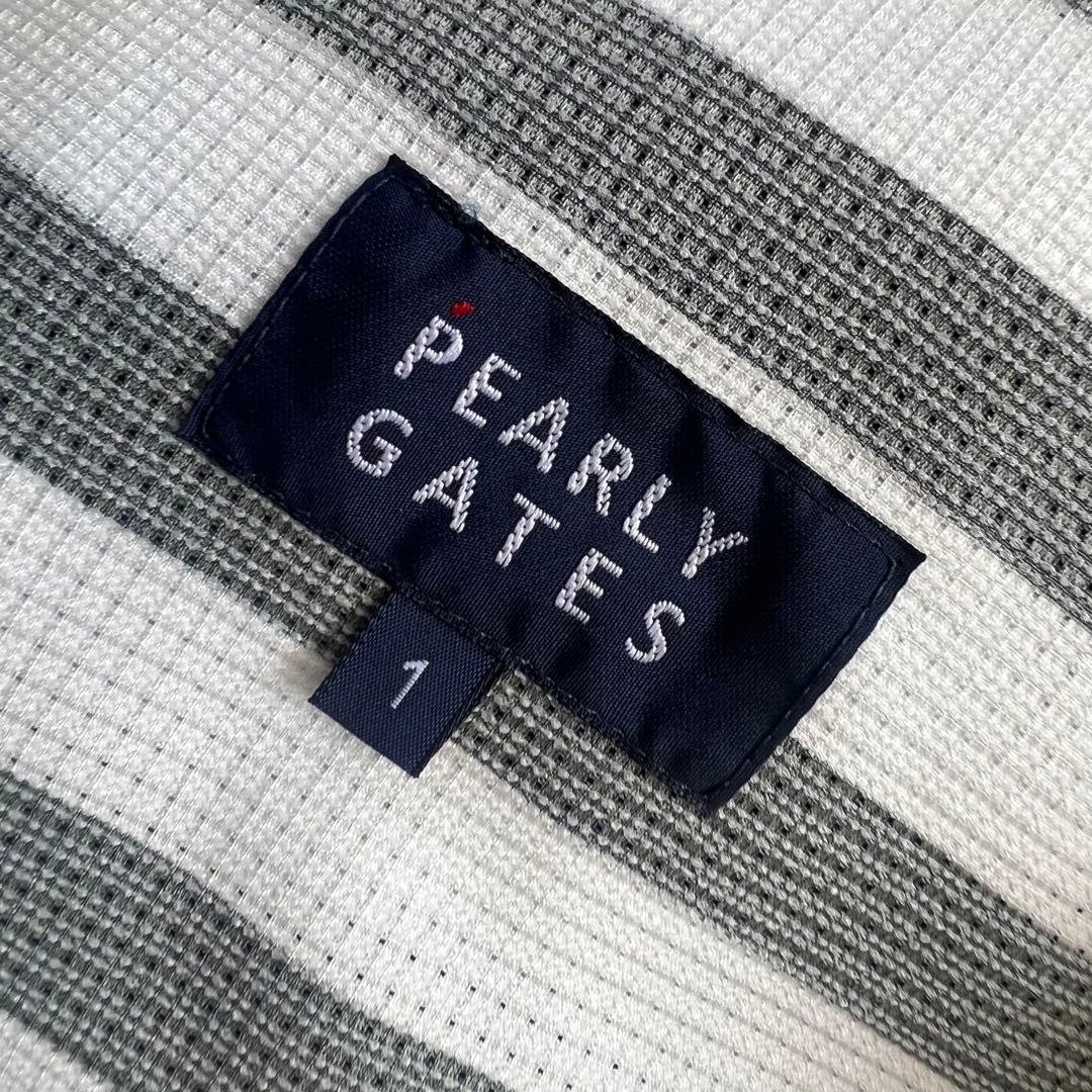 PEARLY GATES パーリーゲイツ　Aライン　ベルト　ボーダー　ワンピース