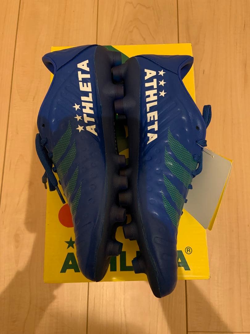 【新品未使用】ATHLETA サッカースパイク　25.0