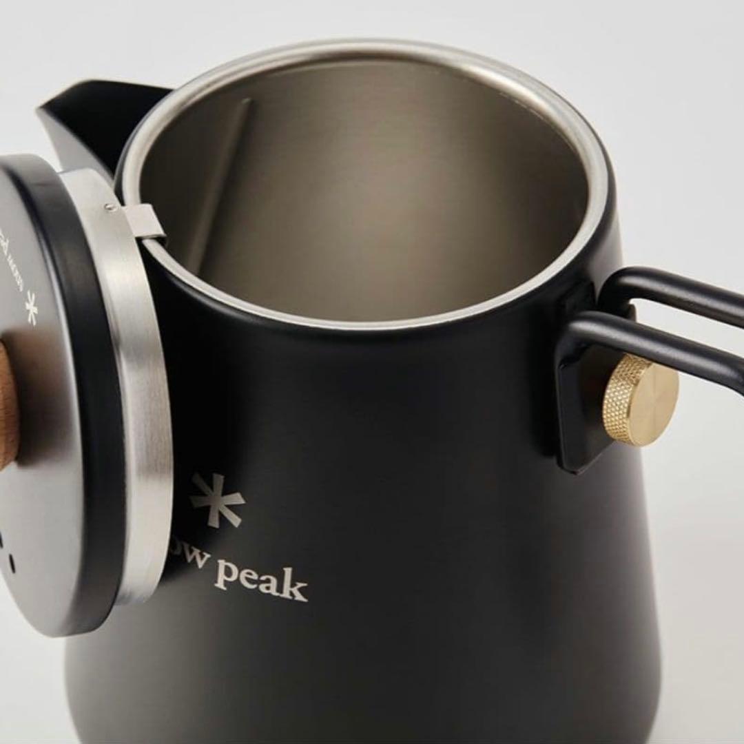 【限定品】peakフィールドバリスタケトル ブラック(新品未使用)