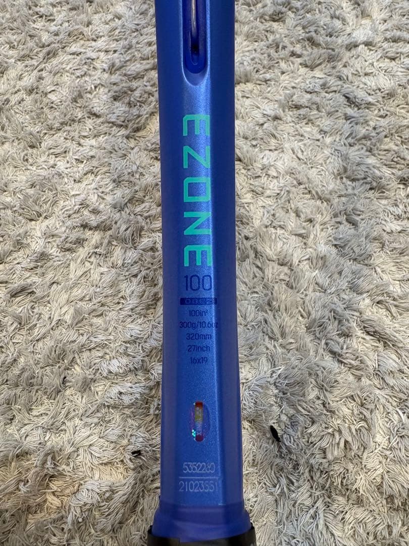 Eゾーン100 G2 EZONE 100 テニス ラケット 硬式 2025モデル