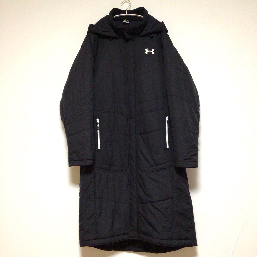 UNDER ARMOUR アンダーアーマー ベンチコート 黒 L メンズ