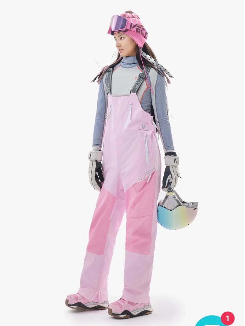 【新品】VECTOR スノーボードパンツ ピンク