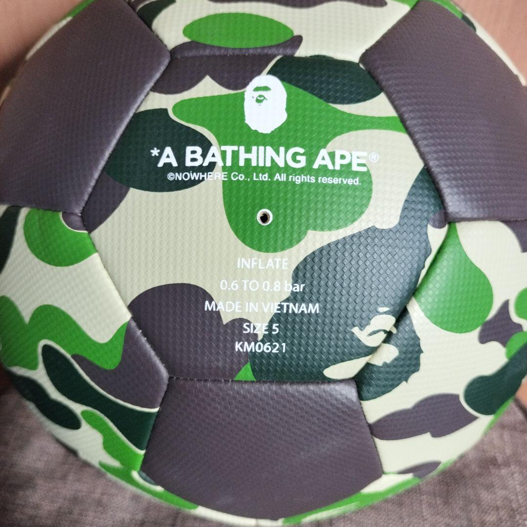 A BATHING APE サッカーボール サイズ5