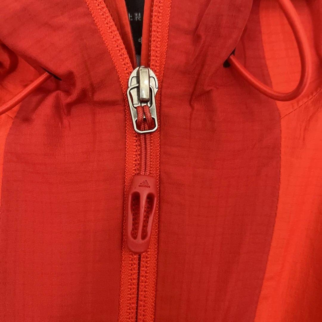 adidas GORE-TEX ウィンドブレーカー レッド