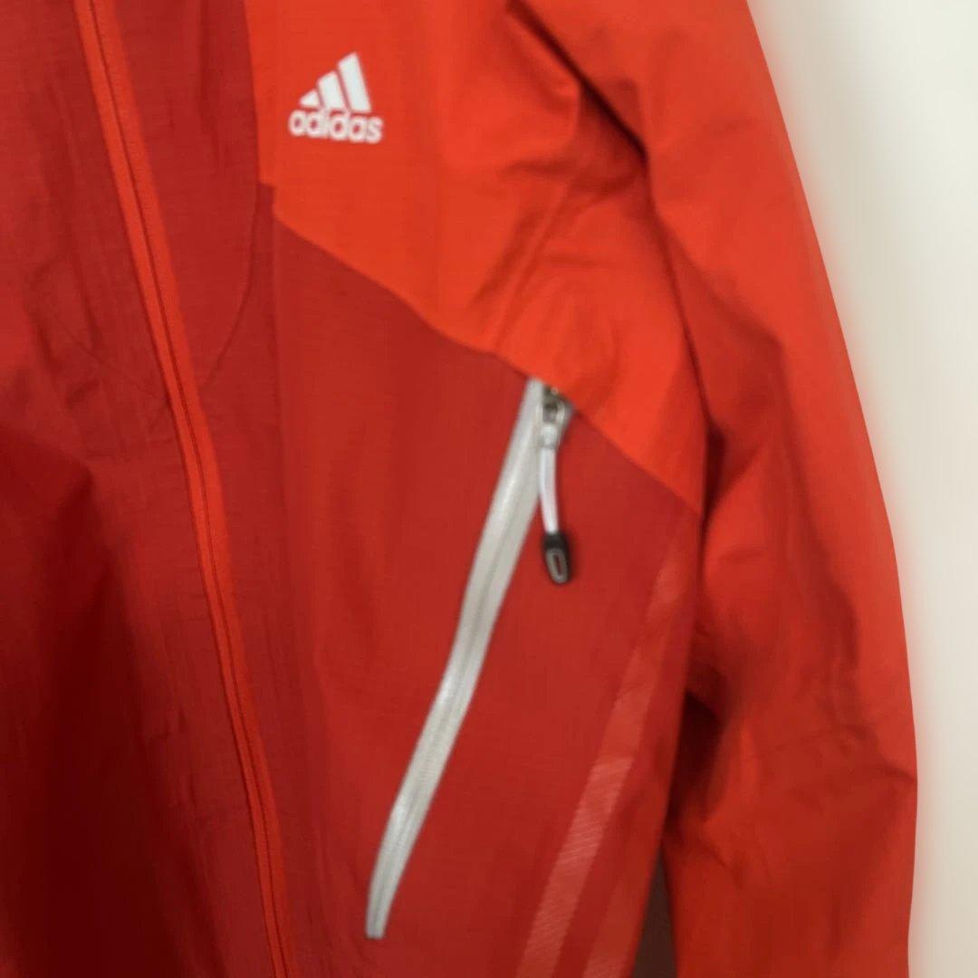 adidas GORE-TEX ウィンドブレーカー レッド