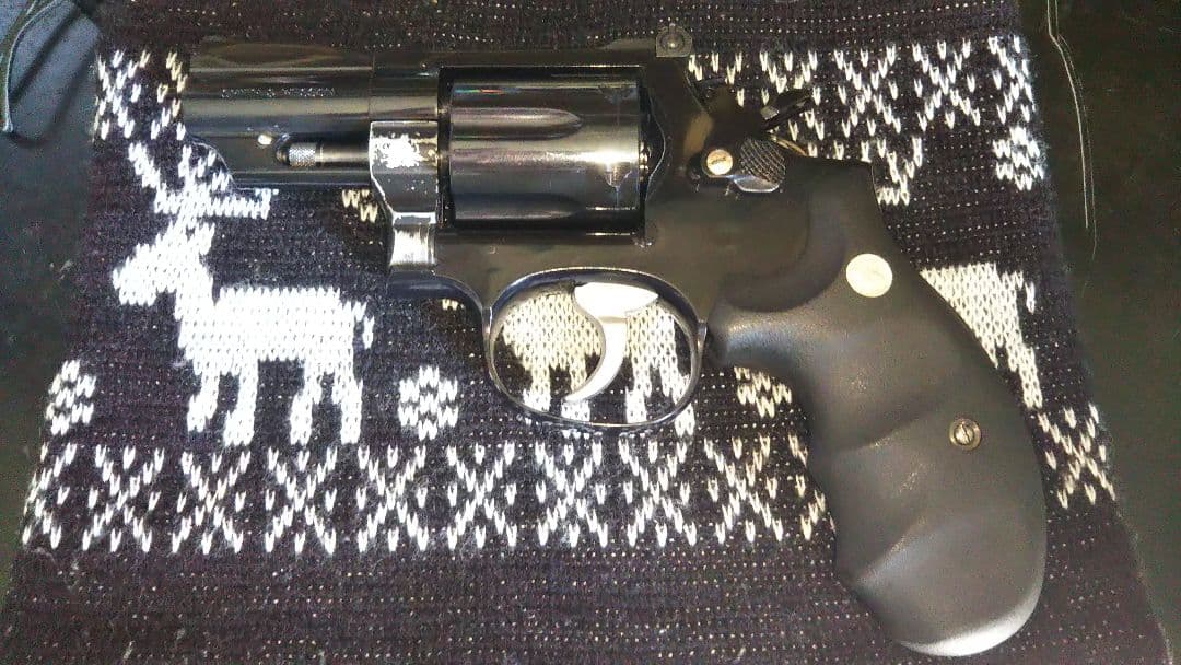 コクサイ ガスリボルバー M19 2.5インチ 固定HOP付