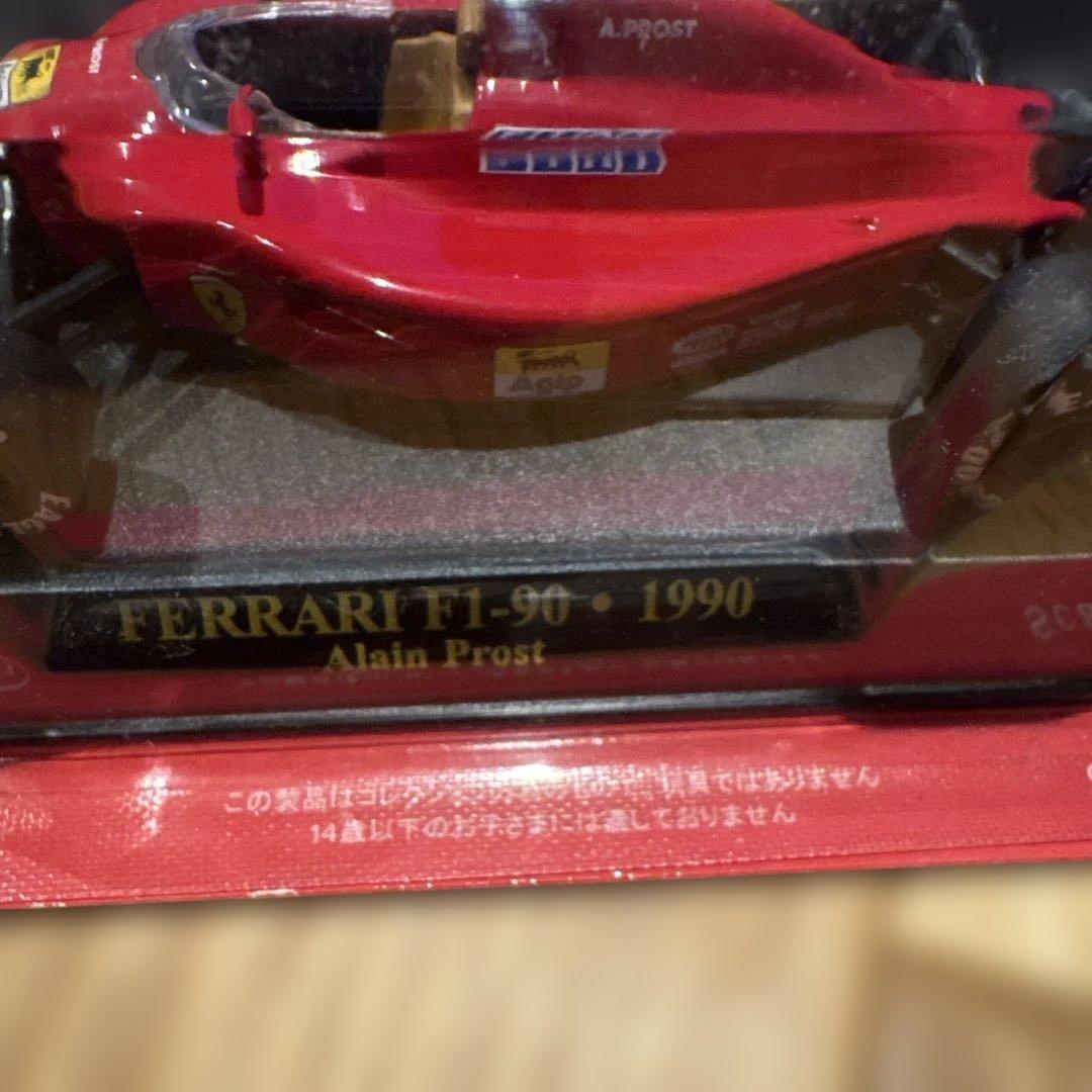 アラン・プロストF1ミニカー スケール1/43 フェラーリ