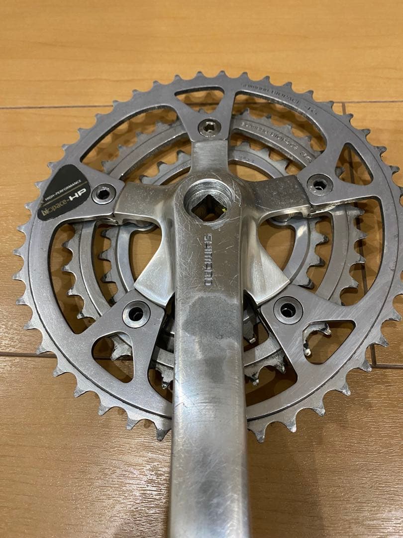 Shimano シマノ　deore XT クランクセット 5アーム