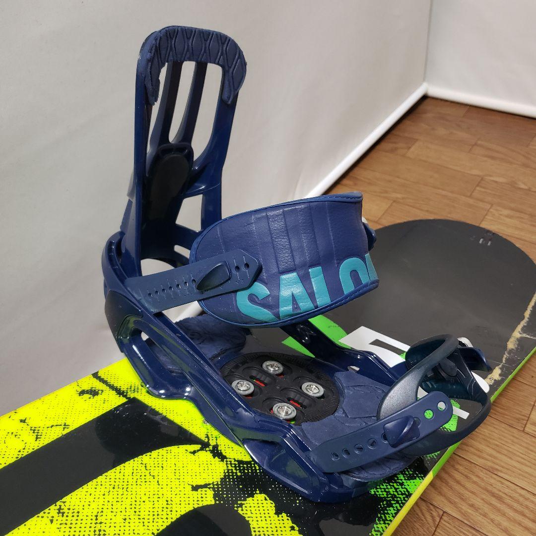 SALOMON 152cm スノーボードセット