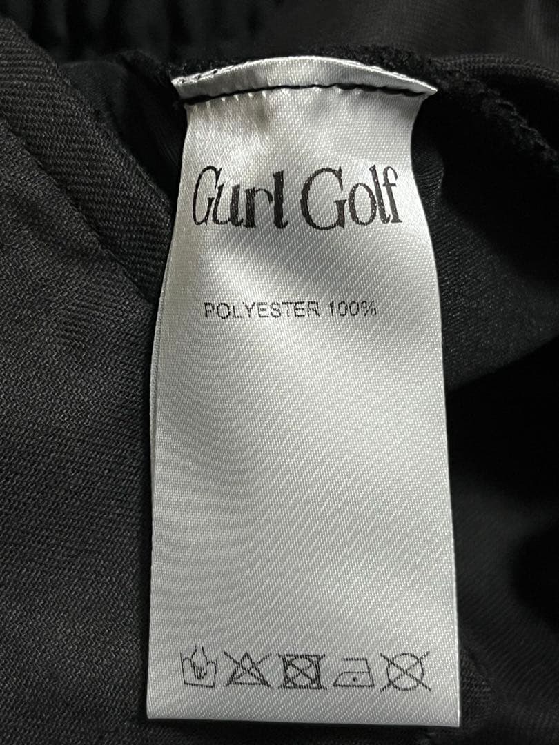 mid 90s club　Gurl Golf　ナイロンプルオーバー　/XL　黒