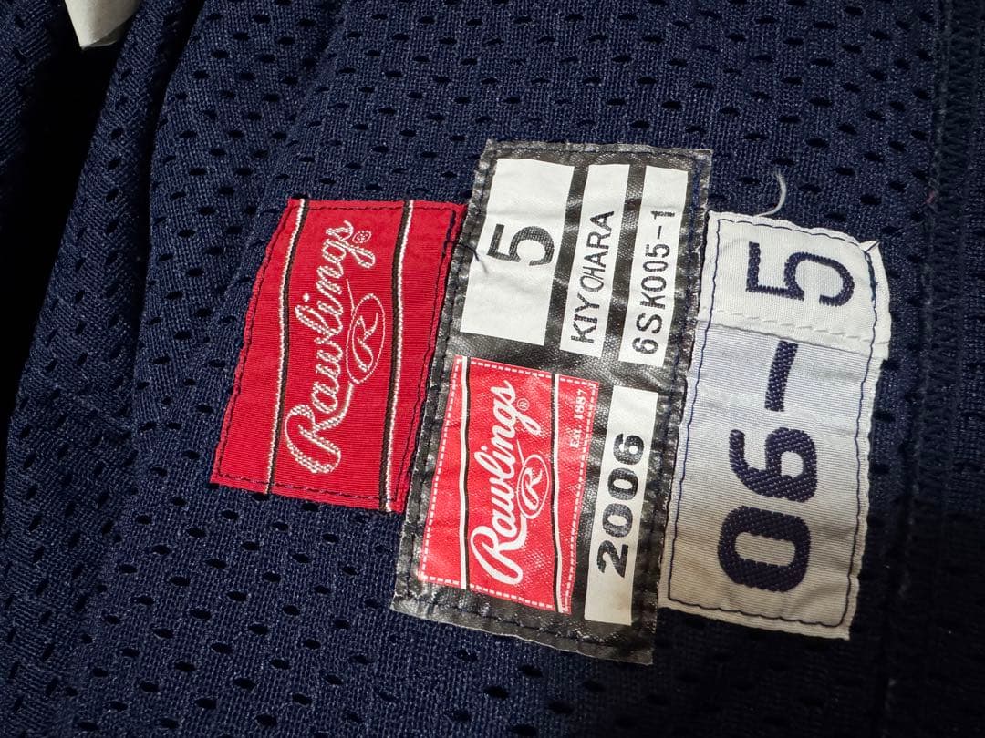 や*ら様 Rawlings KIYOHARA 5 ユニフォーム 2006年