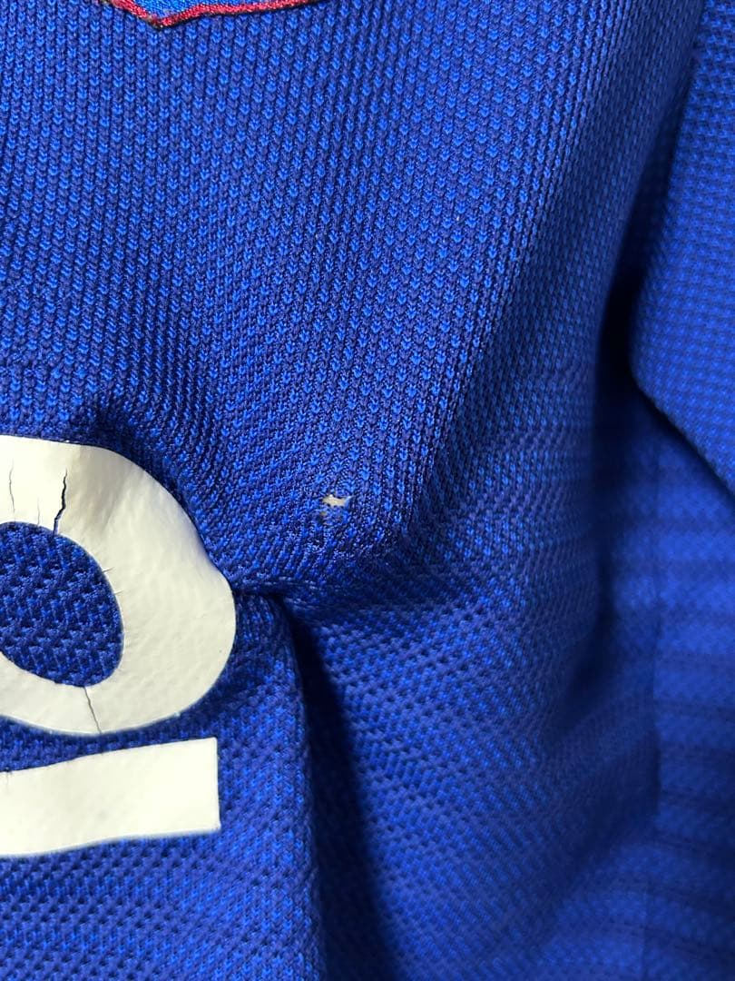 NIKE FCバルセロナ ヴェイパーニット ドリルトップ ブルー S