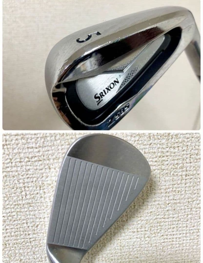 レアスペック:Srixon zx7mk2(6I〜P) × z585(5I)