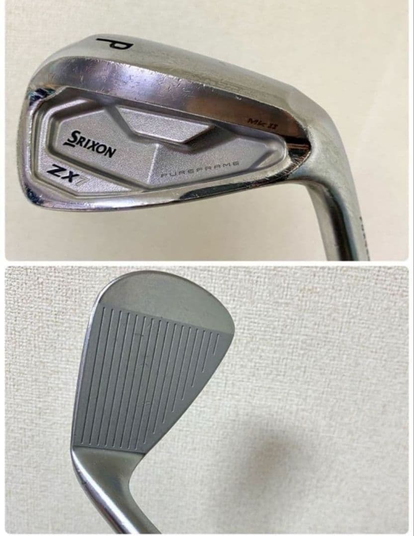 レアスペック:Srixon zx7mk2(6I〜P) × z585(5I)