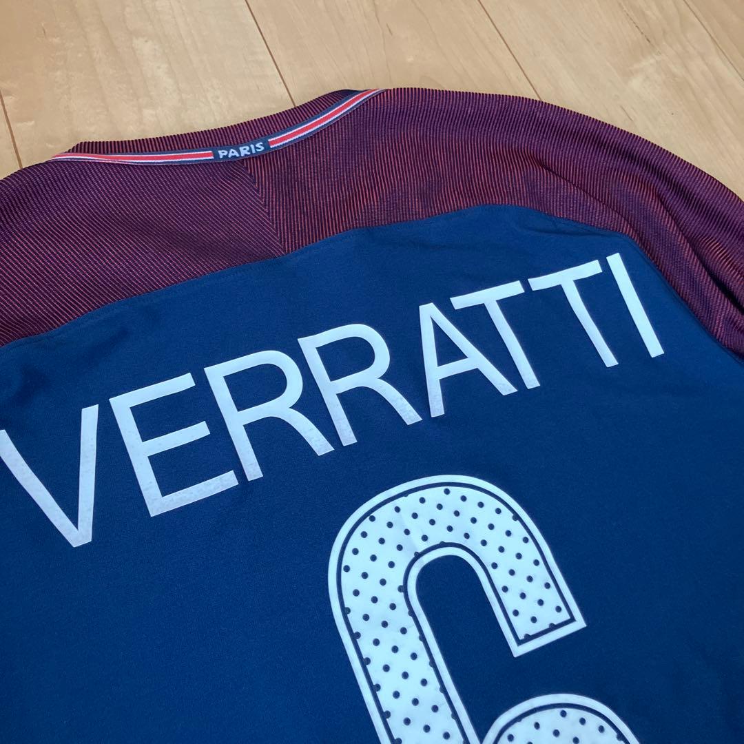 かしわもち様 NIKE パリ・サンジェルマン2017ユニ VERRATTI #6