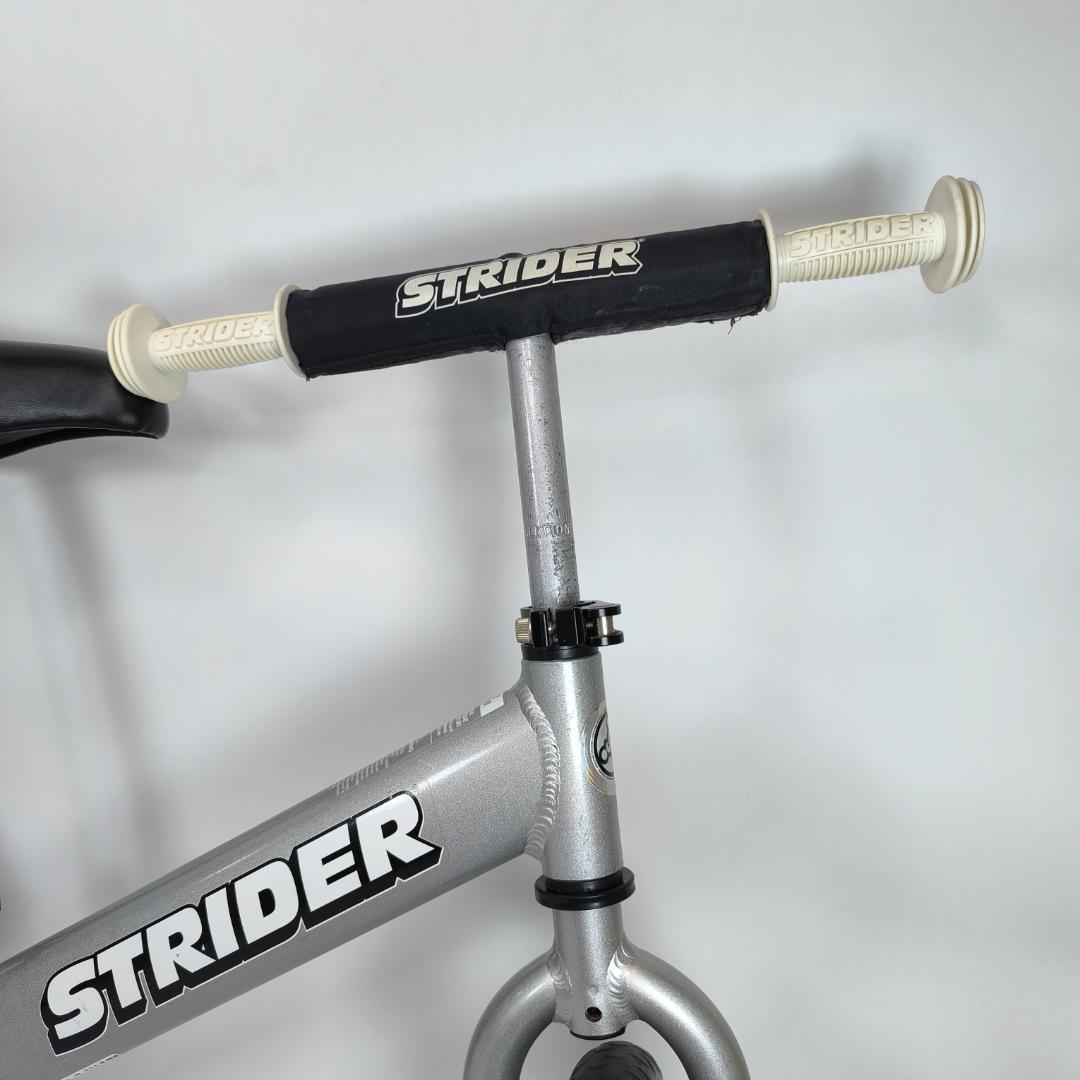 【美品】ストライダー 12 PRO バランスバイク シルバー 最軽量 プロモデル