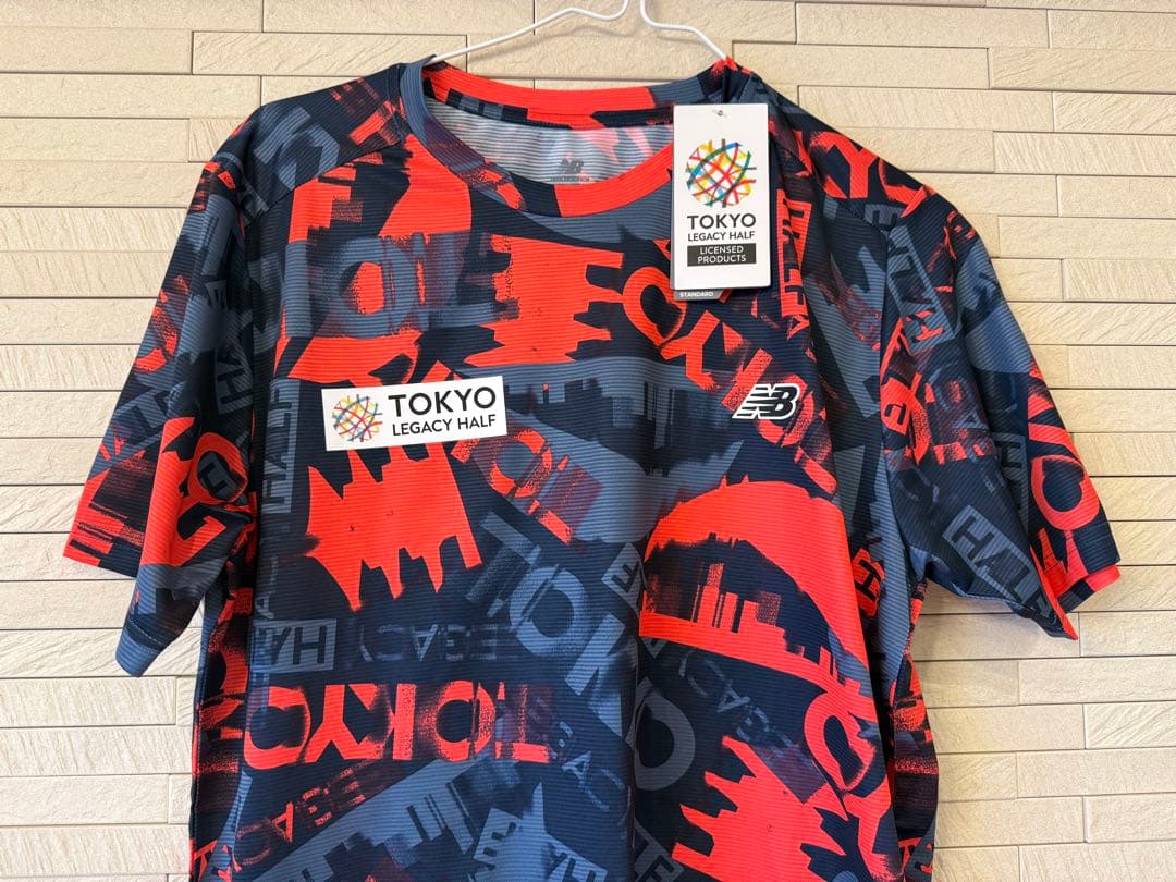 【新品・未使用】New Balance 東京レガシーハーフ2025 Tシャツ M