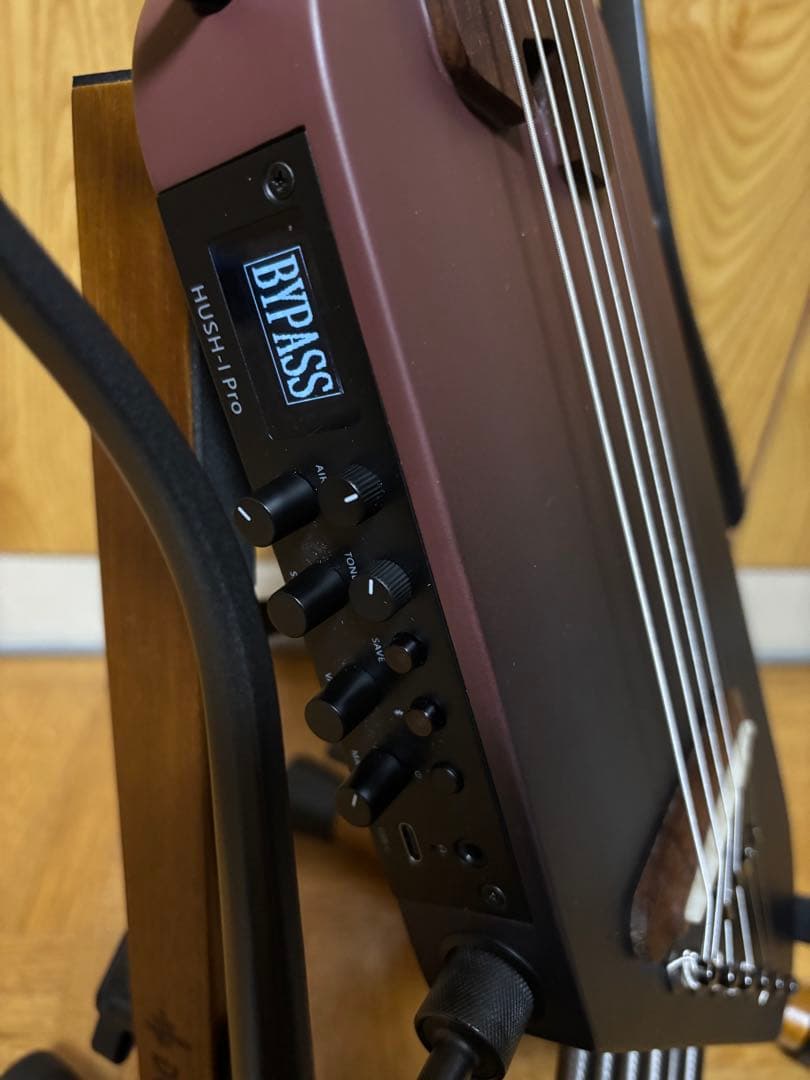Donner HUSH I PRO トラベルギター　Donnerギタースタンド付