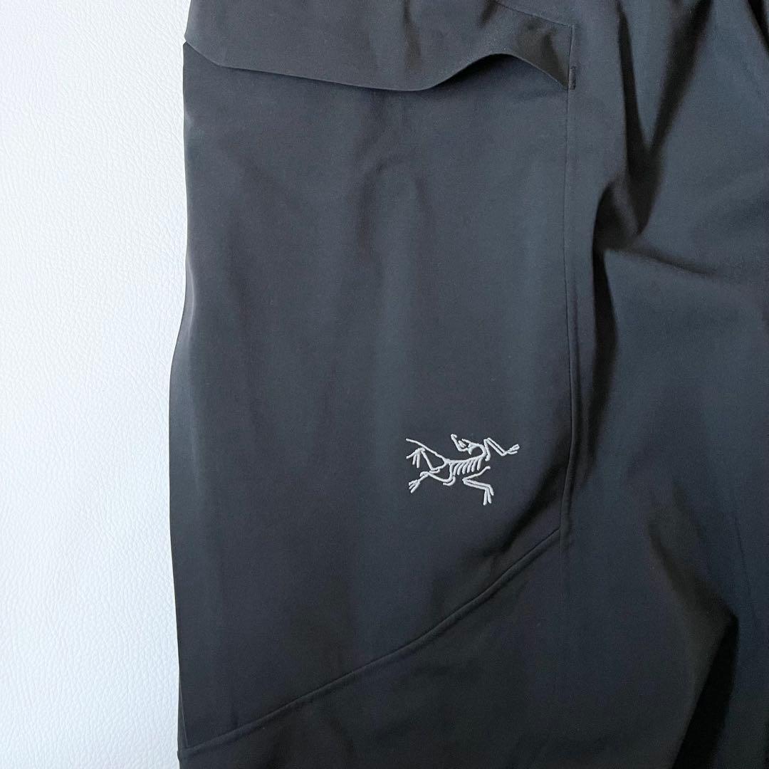 3274【美品】アークテリクス　パンツ ウィンドストッパー　スノボウェア　黒　S