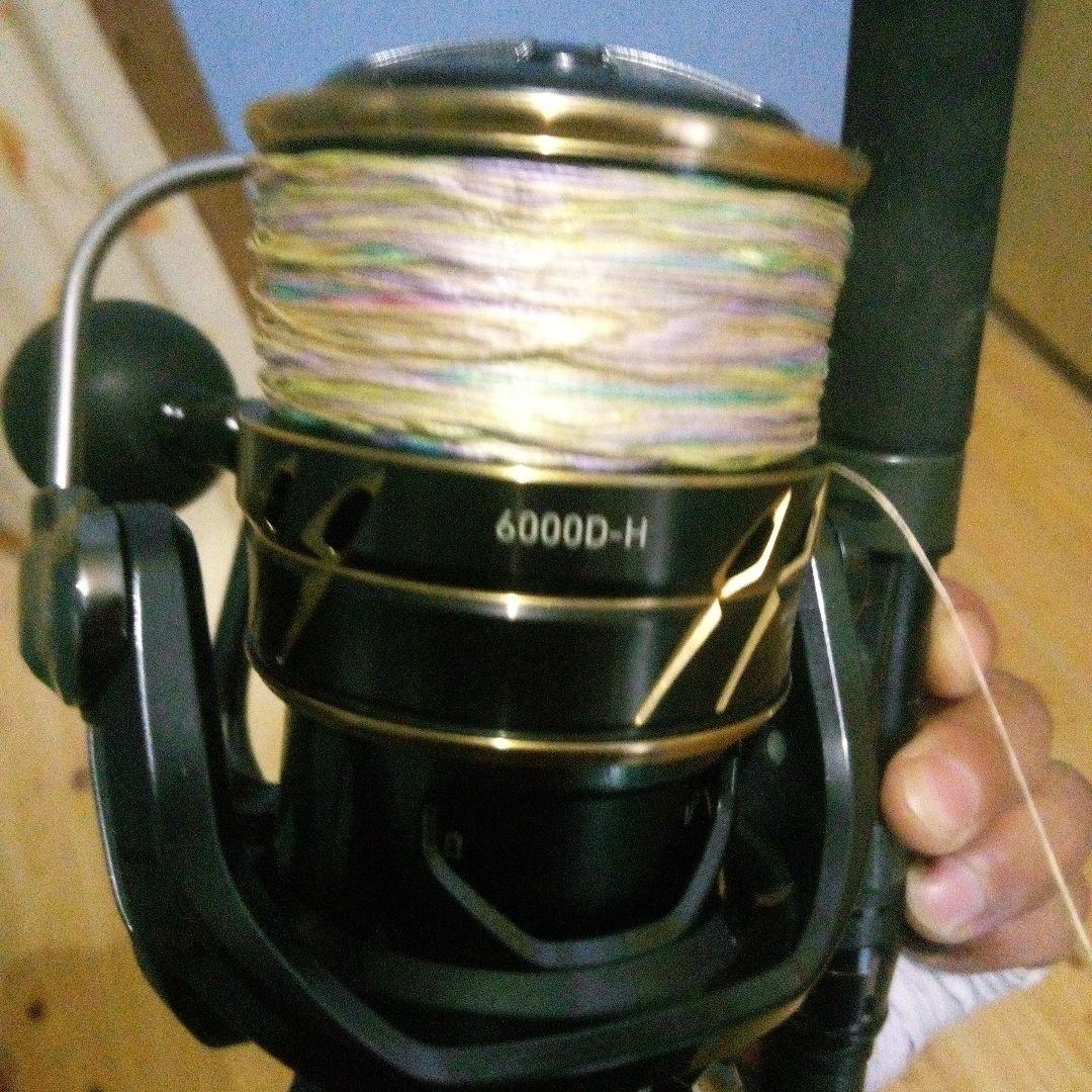 CALDIA SW 6000D-H スピニングリール　ロッドセット