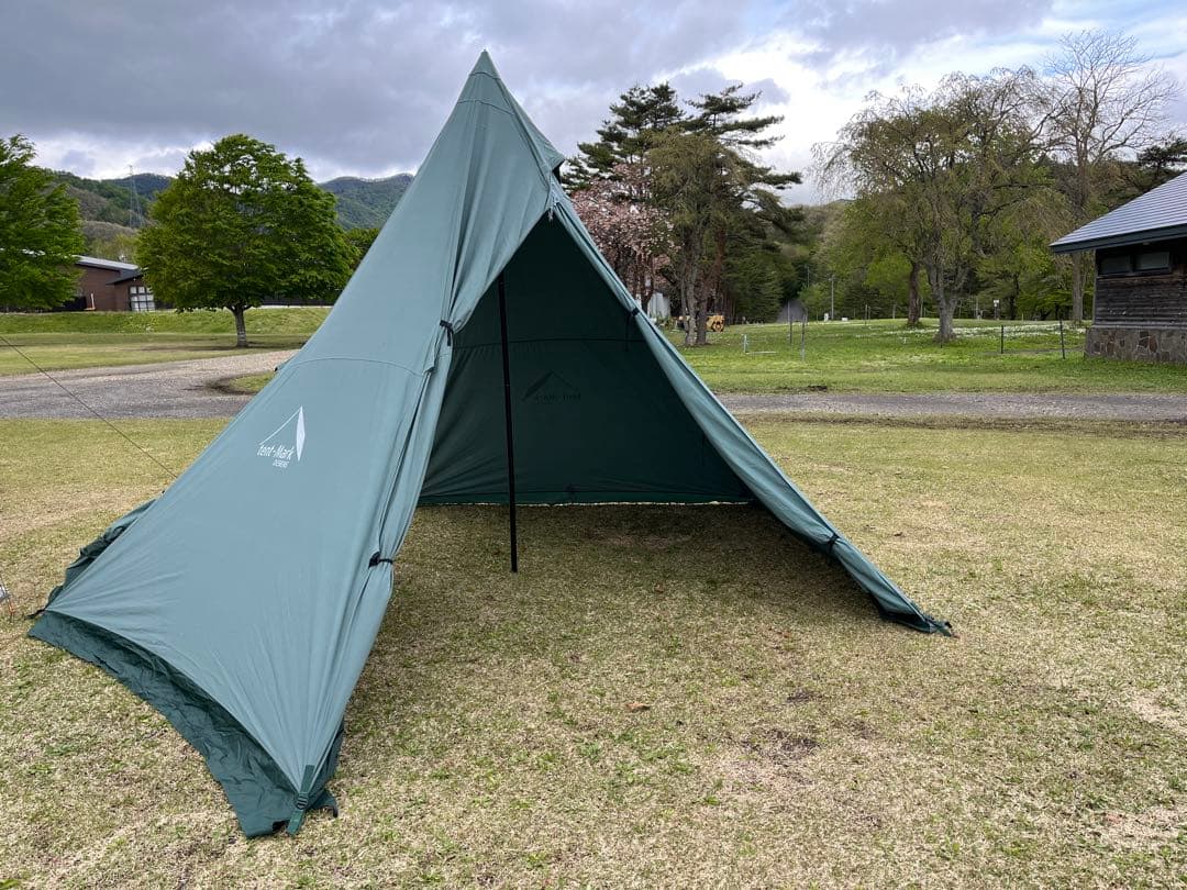 tent Mark サーカスTCDXダックグリーンフロントフラップセット
