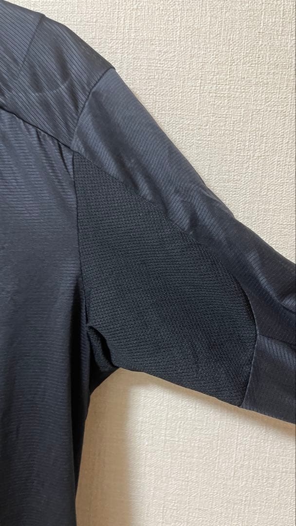 Castelli ブラック サイクルジャージ フルジップ
