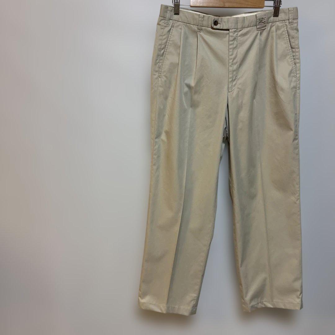 バーバリーゴルフ　BURBERRY GOLF スラックス　W85 コットンパンツ