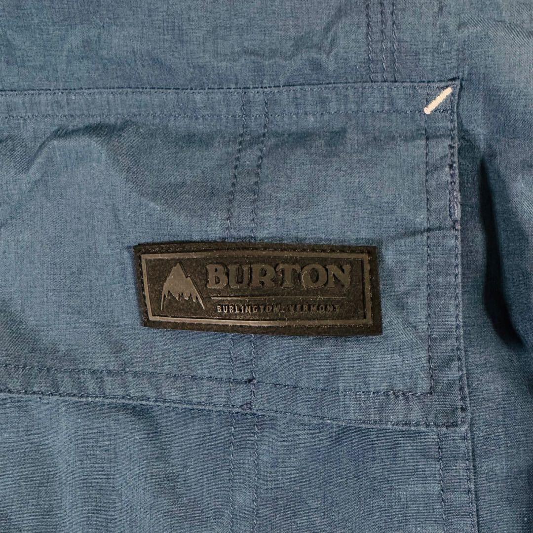 【美品】BURTON　ゴアテックス　ZEALOUS　ビブパンツ　紺　M