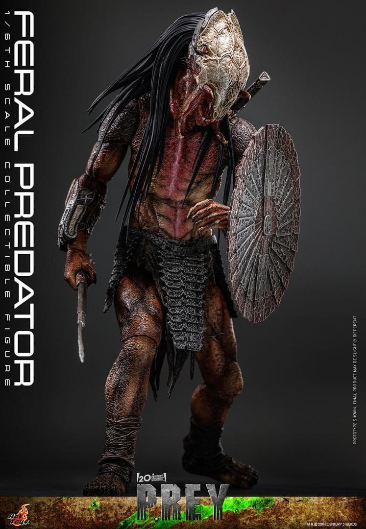 ホットトイズ1/6 プレデター ザ・プレイ フィアラル・プレデター TMS114