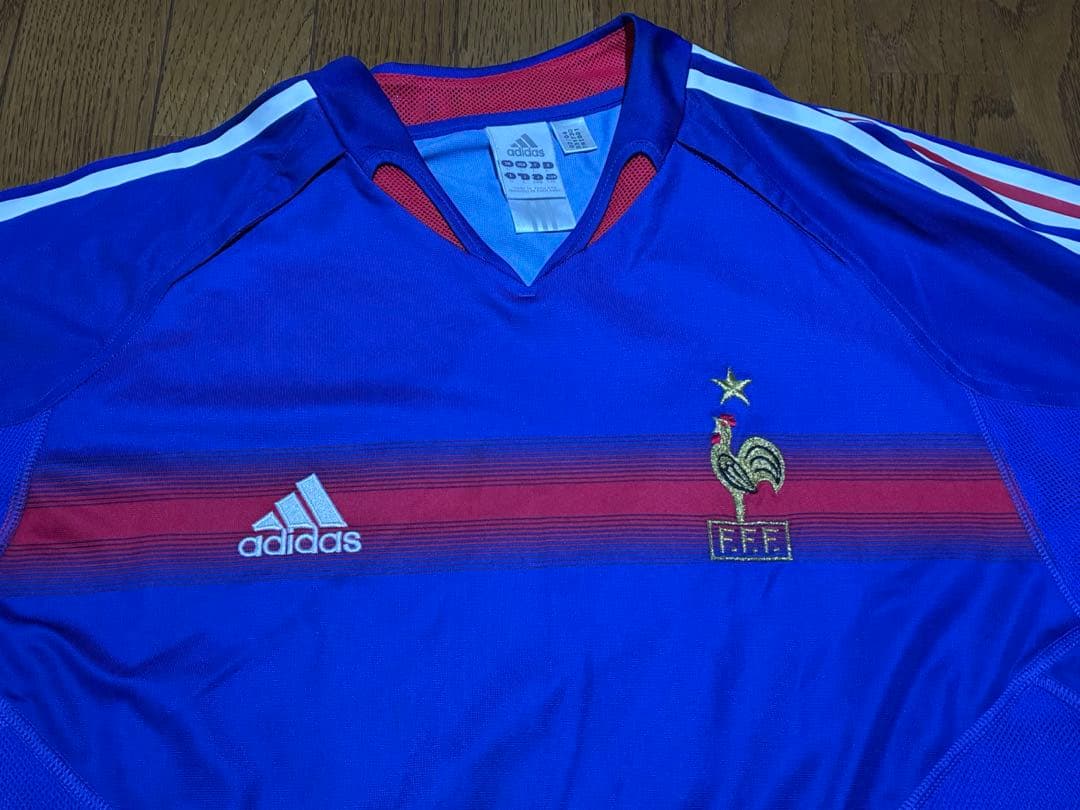 2004年フランス代表ホームユニフォーム サイズ2XO