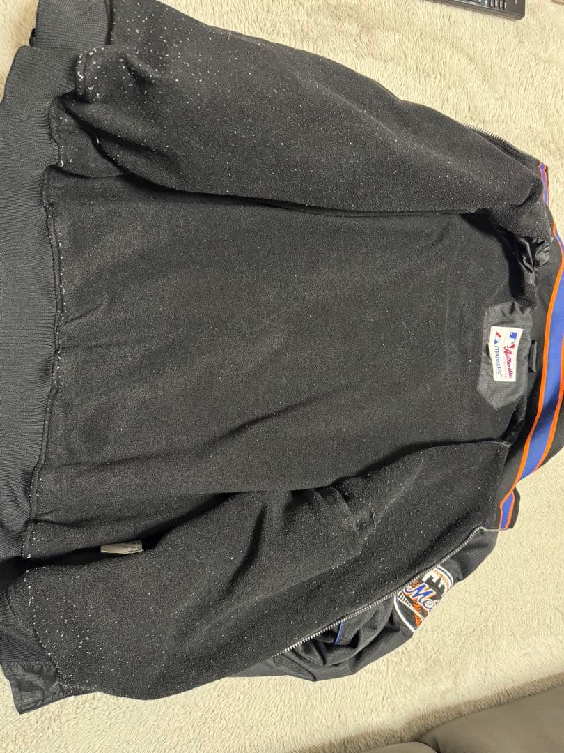 Majestic製 New York Mets ナイロンジャケット XXL