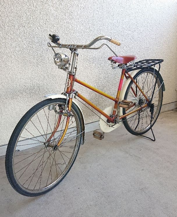 栄光社 エーワン号 昭和実用車 ☆砲丸ライト タイヤチューブ新品交換済