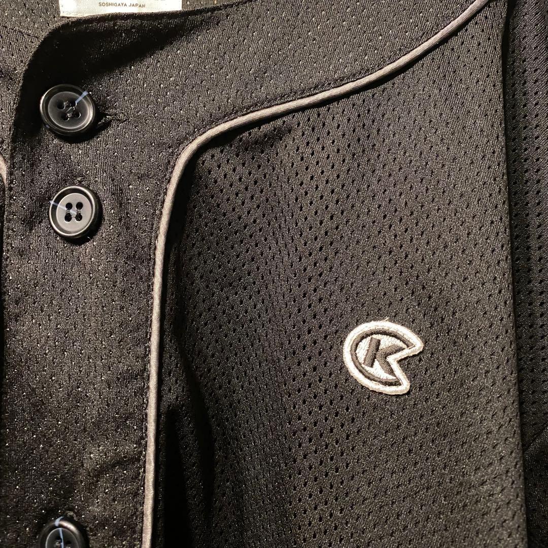 【KINASHI CYCLE】ブラックメッシュシャツ L 完売品
