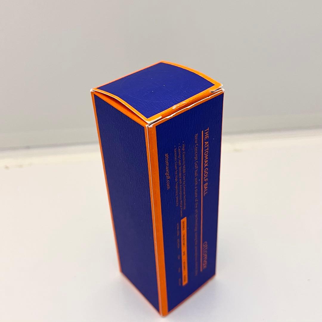 世界一飛ぶボール actiomax 青オレンジ エンボスボックス3球入り