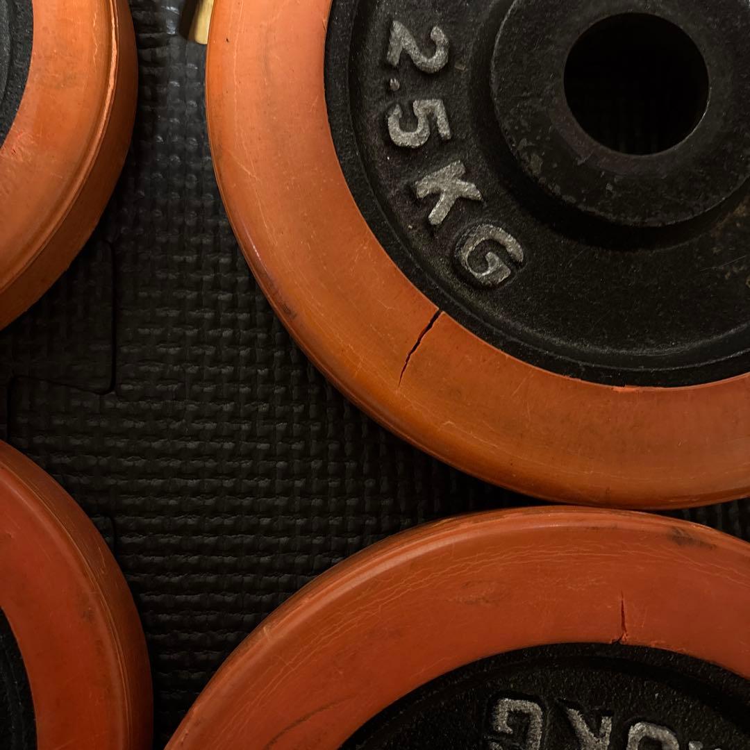 WFGダンベルセット　合計52.5kg セット販売品①