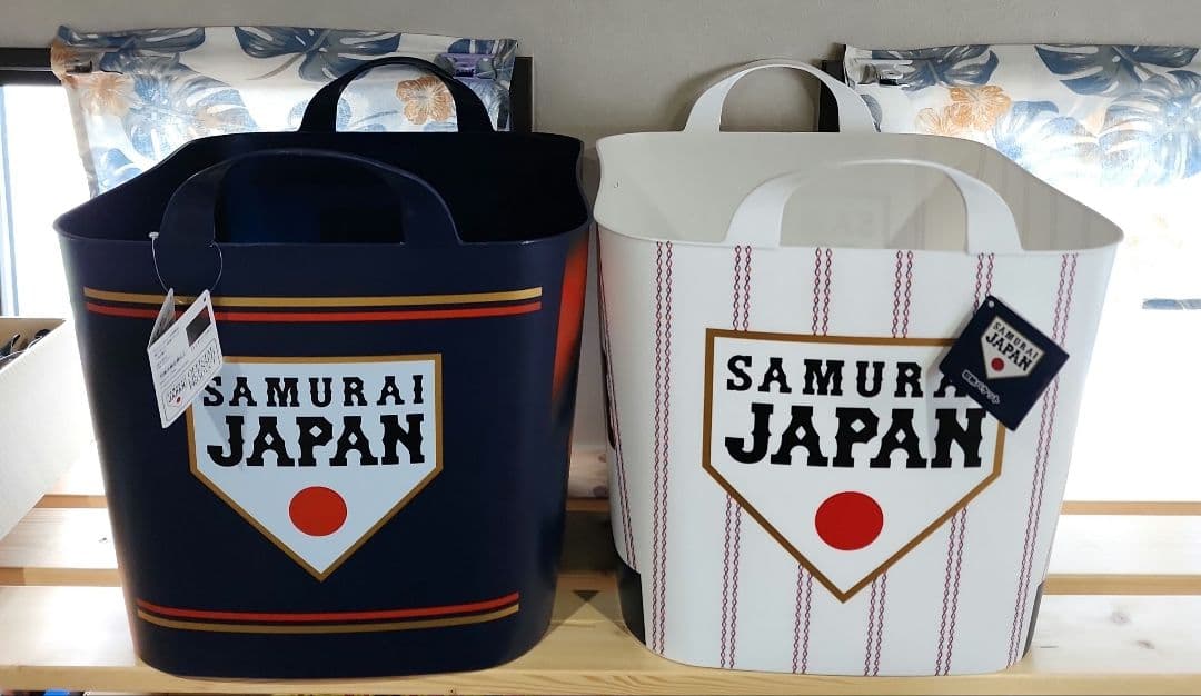 SAMURAI JAPAN バケツ 2個セット☆ボストンバック2種類