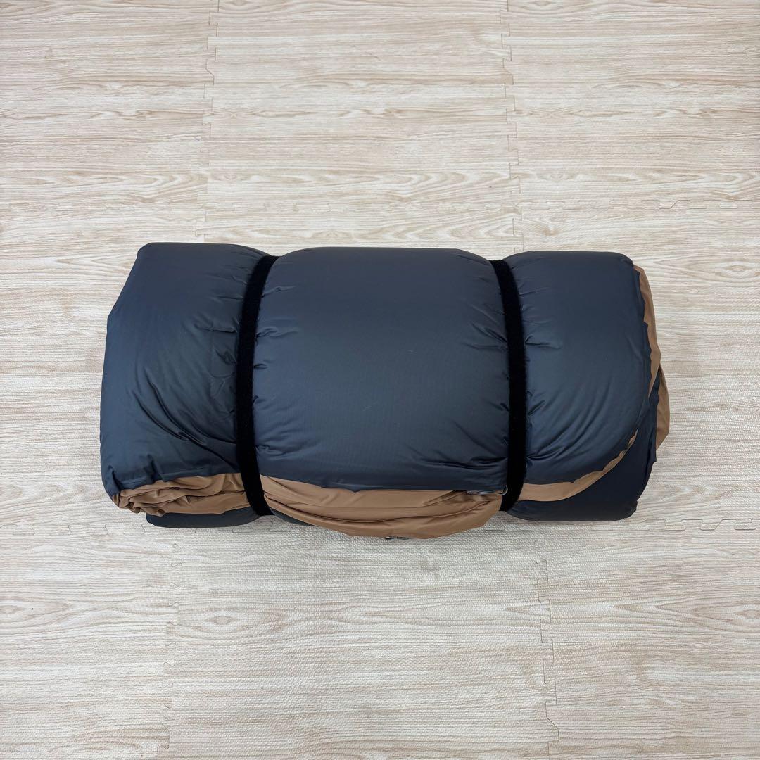 WAQ RELAXING CAMPMAT ダブルサイズ 厚さ10cmタン