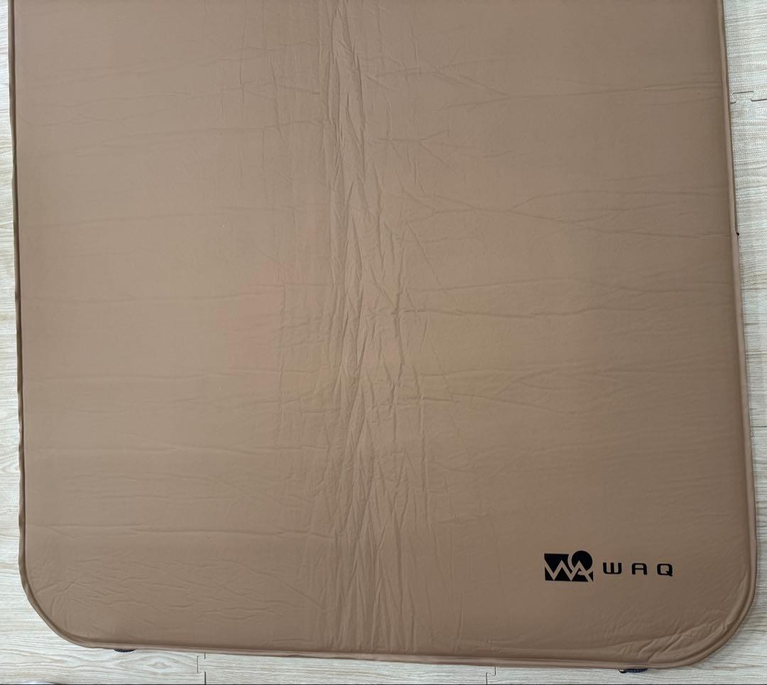 WAQ RELAXING CAMPMAT ダブルサイズ 厚さ10cmタン
