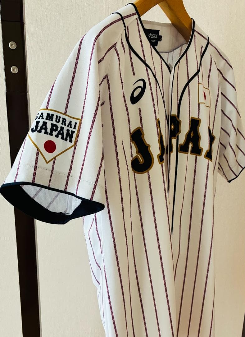 鈴木誠也 侍ジャパン 日本代表 ユニフォーム アシックス ホーム用 Lサイズ