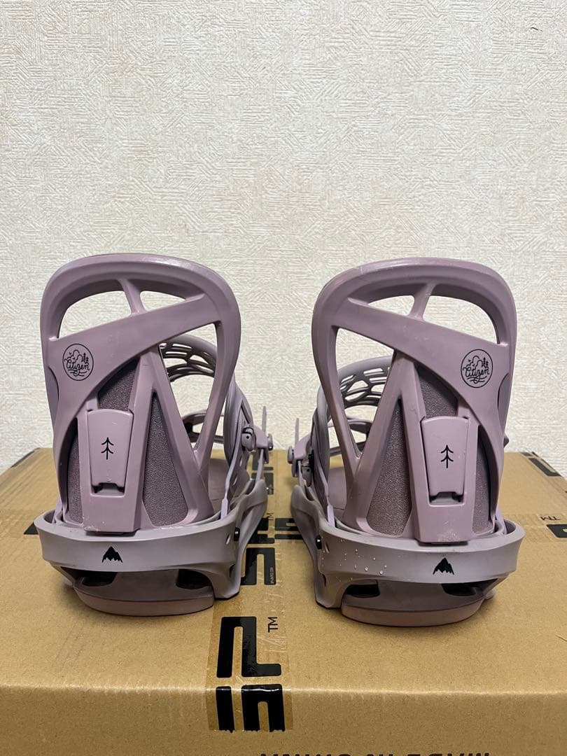 スノーボード ビンディング ラベンダー