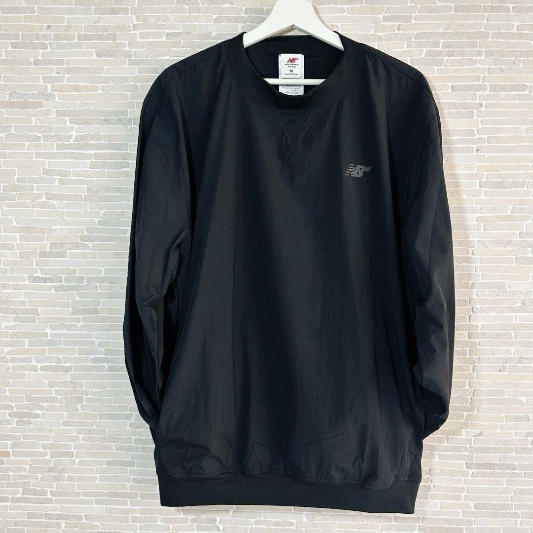 【new balance 新品】撥水ナイロン スニード クルーネックブレーカー