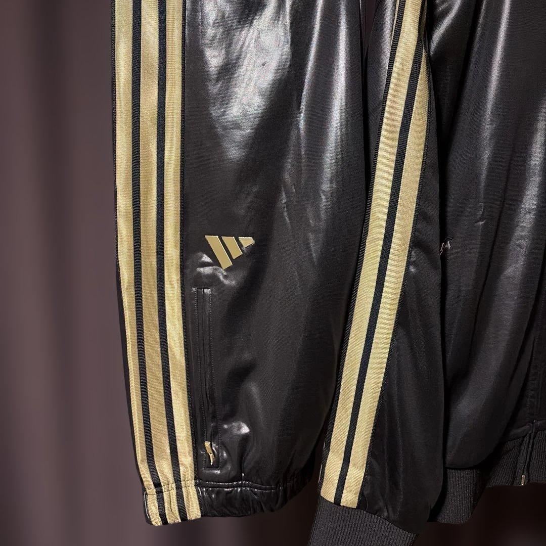 未使用級　adidas KA1254 上下セットアップ　黒金　 定価22550円