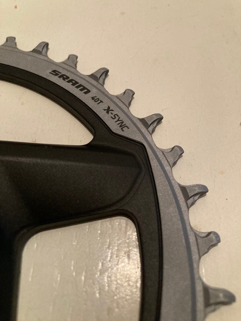 SRAM X-SYNC 40T チェーンリング　極美品　ナローワイド　スラム
