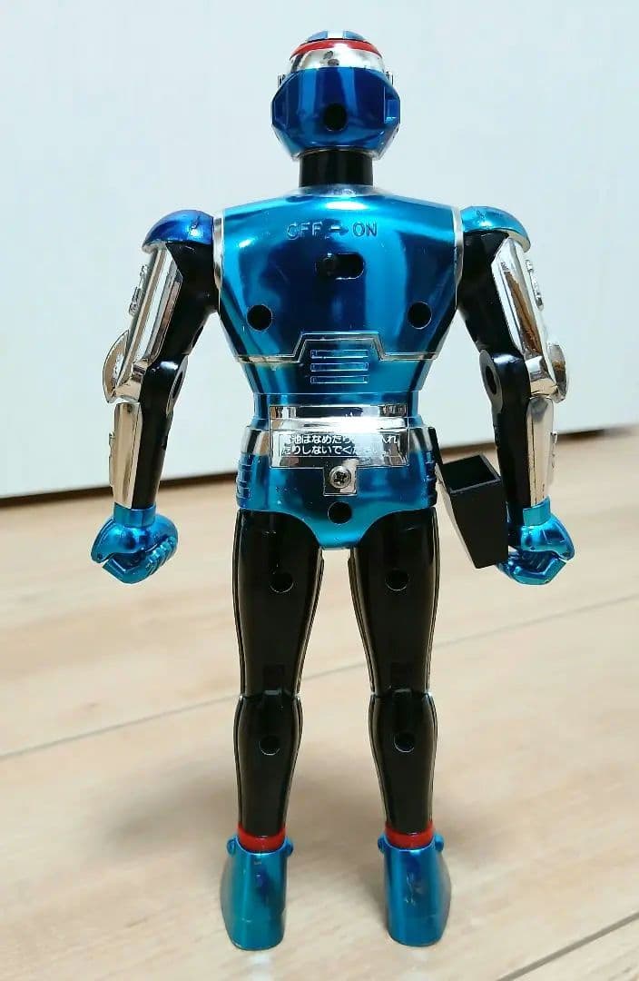 光る!鳴る!電子シャイダー　宇宙刑事シャイダー 超合金　可動式フィギュア当時物