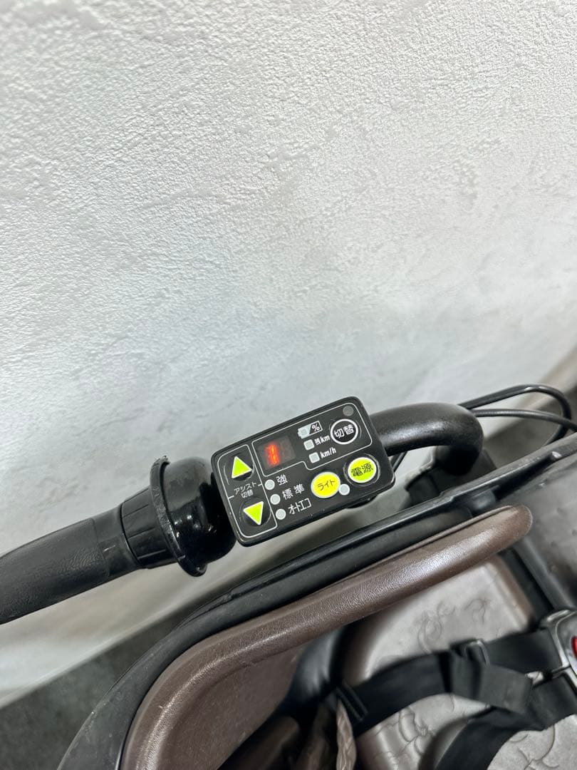 3人乗り電動自転車　ブリヂストンアンジェリーノ 子供乗せシート付きお買い得品