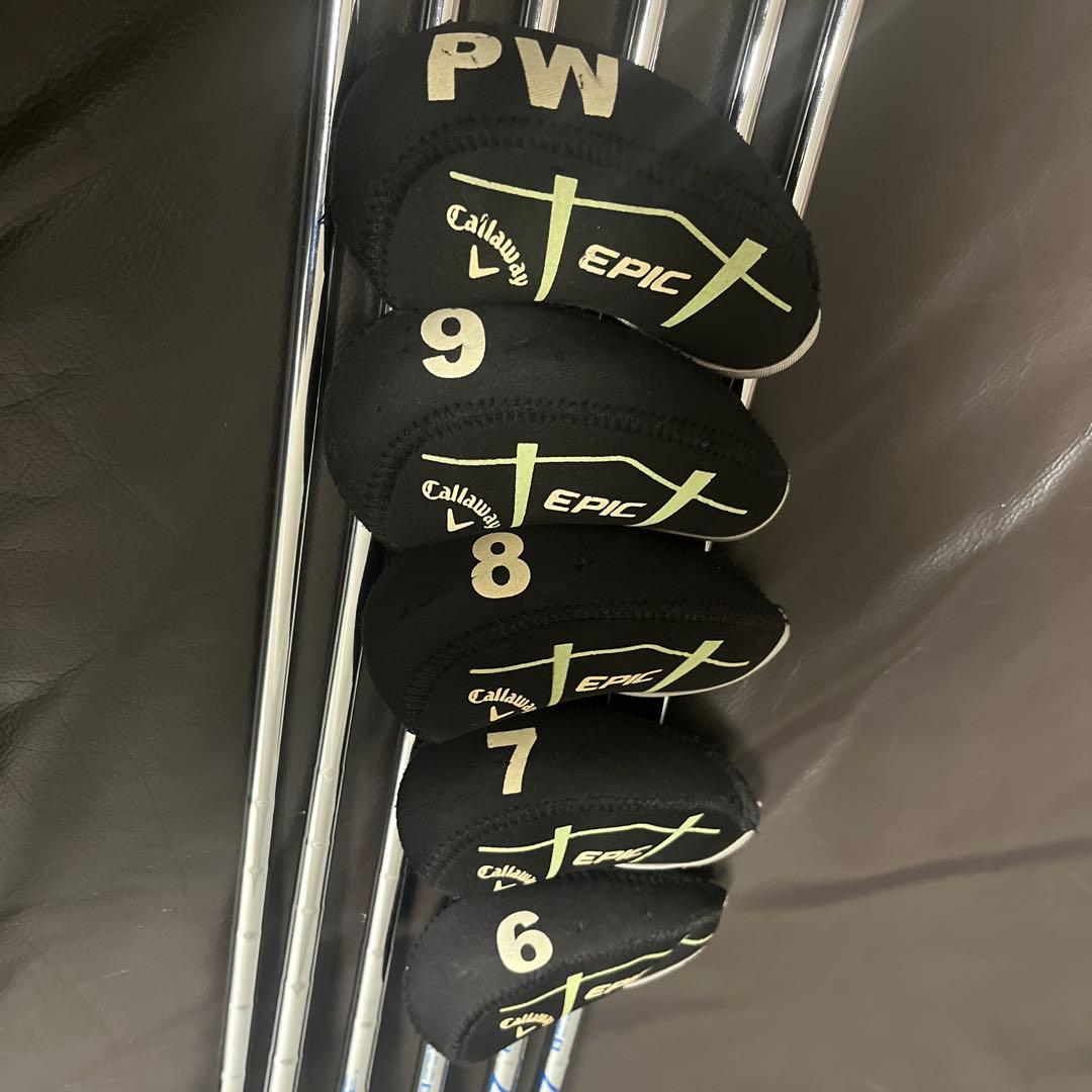 美品‼️Callaway EPIC STARアイアン希少SWの6本セット